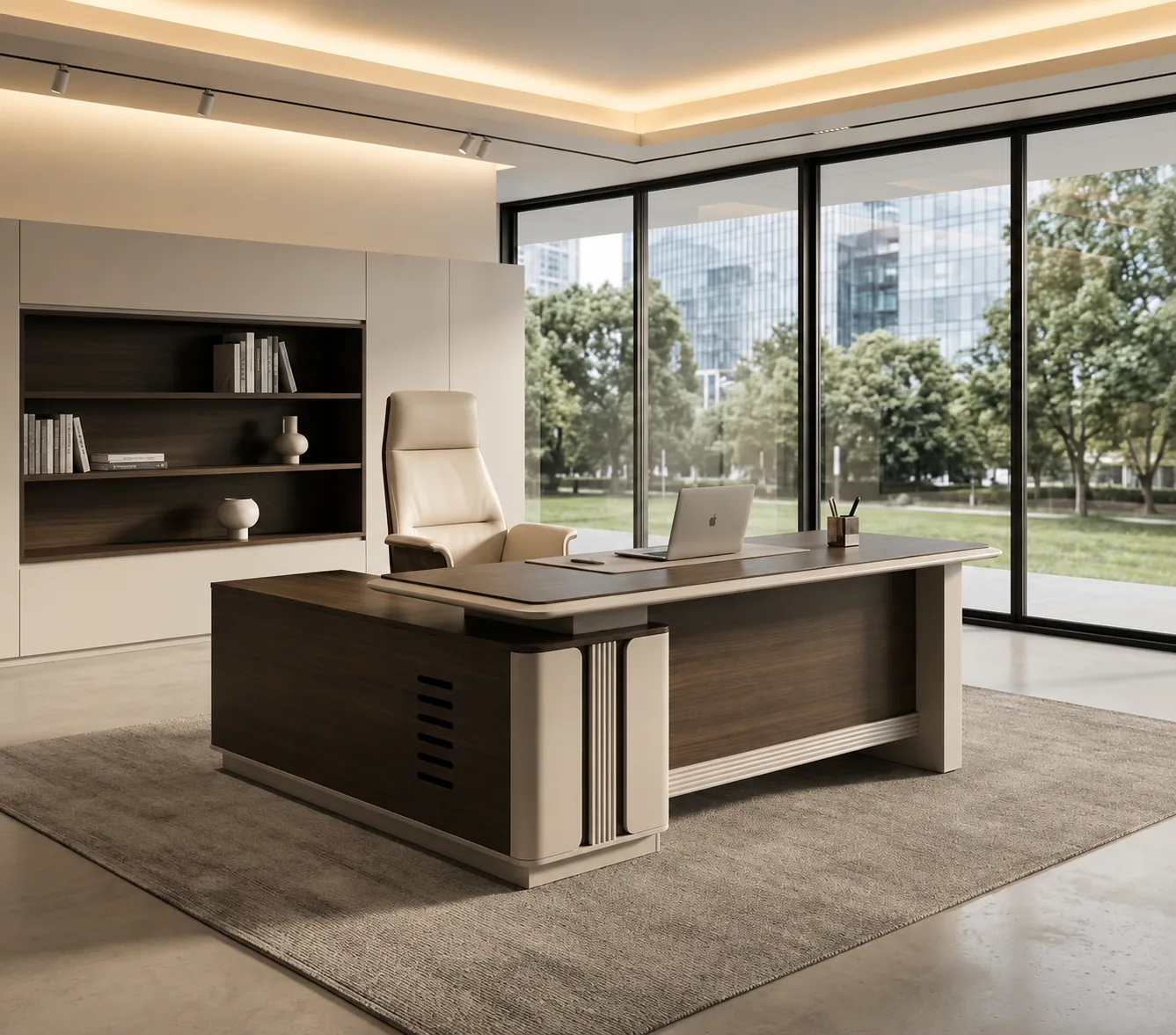 Executive office desk
